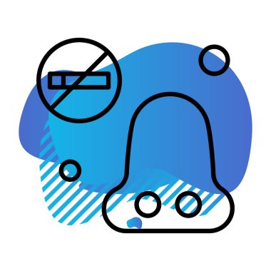 vektör burun Simgesi illüstrasyonu