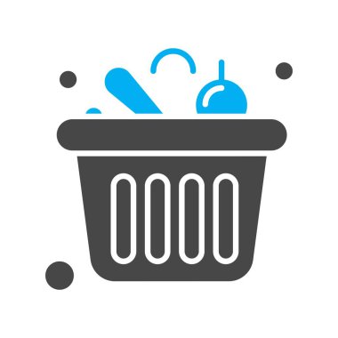 Sepet Simgesi vektör illüstrasyonu