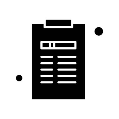 Vektör belgesi Simge illüstrasyonu