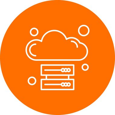 vektör sunucu illüstrasyonu