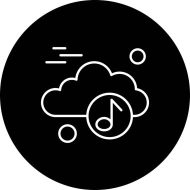  Vektör müzik simgesi illüstrasyonu