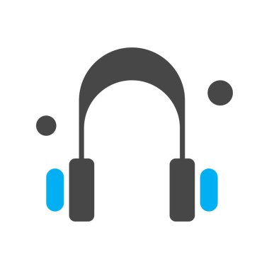 vektör kulaklık simgesi illüstrasyonu