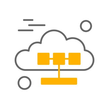 vektör sunucu illüstrasyonu