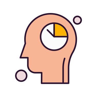  vektör pasta çizelgesi simgesi