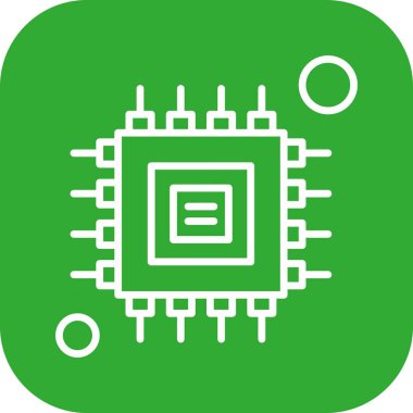 vektör Chip Simgesi illüstrasyonu