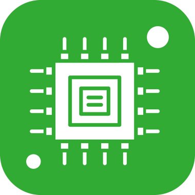 vektör Chip Simgesi illüstrasyonu