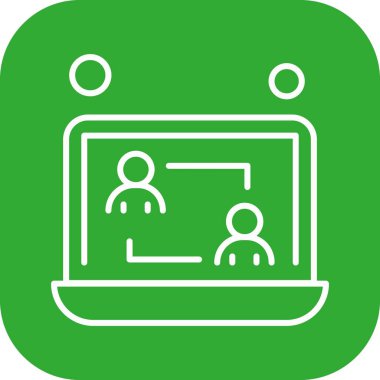 vektör dizüstü simgesi illüstrasyonu