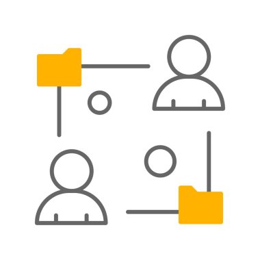 Vektör Avatar Simgesi illüstrasyonu