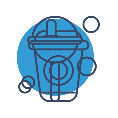 Şekerleme ikonu illüstrasyonu