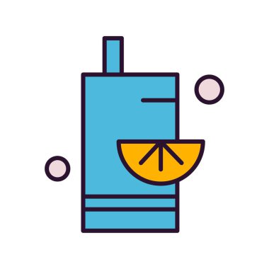 vektör içeceği resimleme