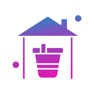 Vektör Ev simgesi illüstrasyonu