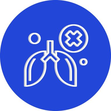 vektör Kanser Simgesi illüstrasyonu