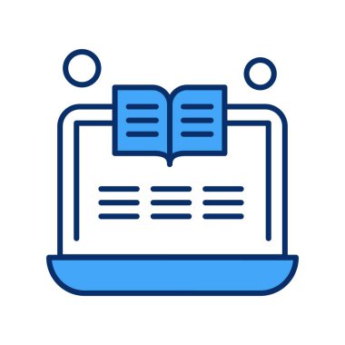 vektör dizüstü simgesi illüstrasyonu