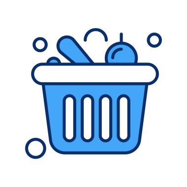 Sepet Simgesi vektör illüstrasyonu