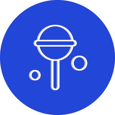 Şekerleme ikonu illüstrasyonu