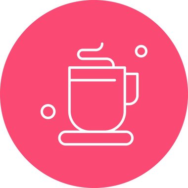  vektör çay simgesi illüstrasyonu