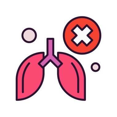 vektör Kanser Simgesi illüstrasyonu