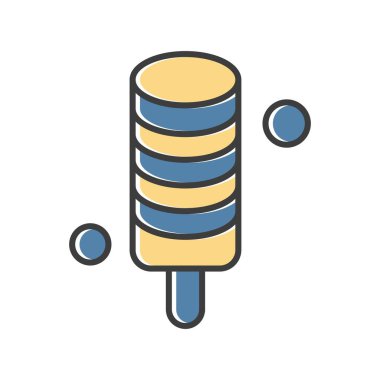  Dondurma ico vektörü.