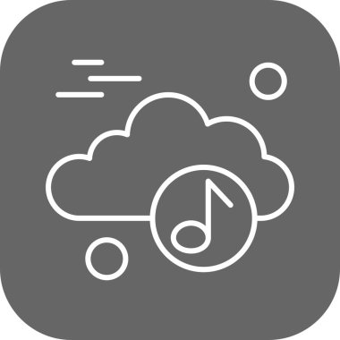  Vektör müzik simgesi illüstrasyonu