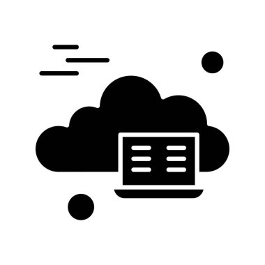 vektör dizüstü simgesi illüstrasyonu