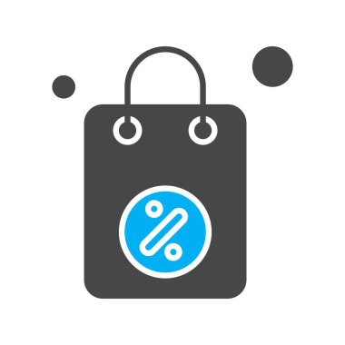 çanta simgesi vektör illüstrasyonu