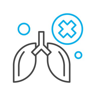 vektör Kanser Simgesi illüstrasyonu