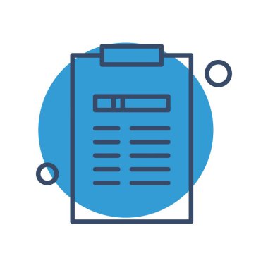 Vektör belgesi Simge illüstrasyonu