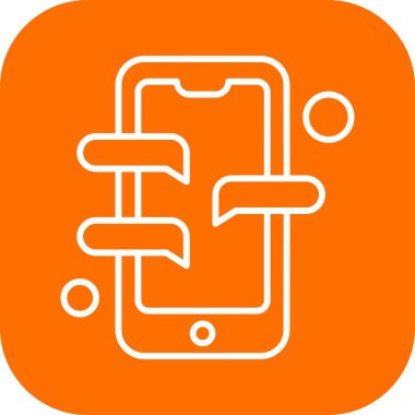  Vektör Mobil simge illüstrasyonu