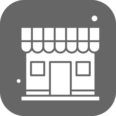 vektör mağaza simgesi çizimi