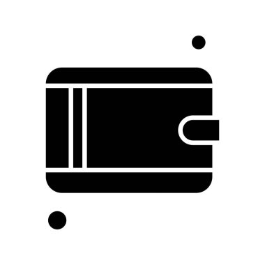 cüzdan ikonu vektör illüstrasyonu