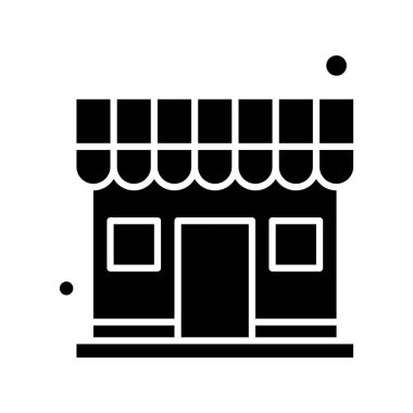 vektör mağaza simgesi çizimi