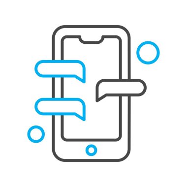  Vektör Mobil simge illüstrasyonu