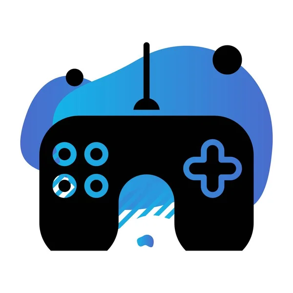 Joystick Vetorial Icon Ilustração — Vetor de Stock