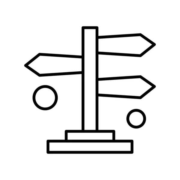 Иллюстрация Значка Векторного Направления — стоковый вектор