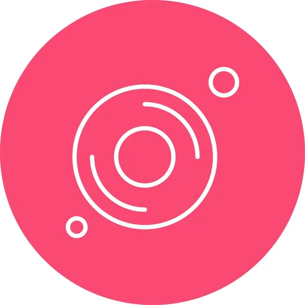 Illustration Icône Donut Vectoriel — Image vectorielle