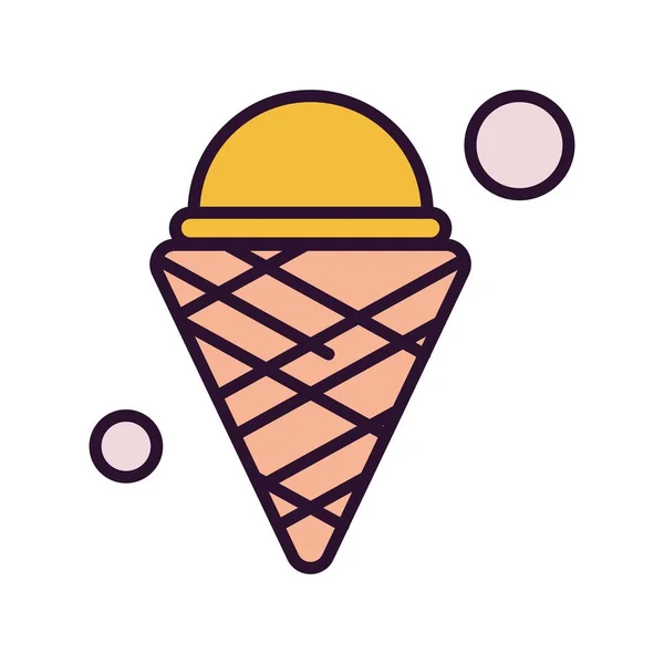 Ice Cream Ico — 스톡 벡터