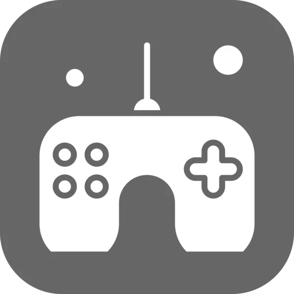 Joystick Vetorial Icon Ilustração — Vetor de Stock