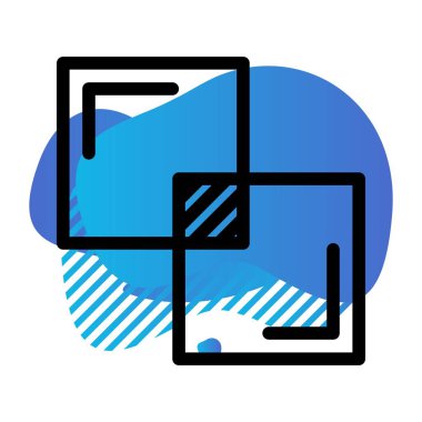 vektör tam ekran simgesi  