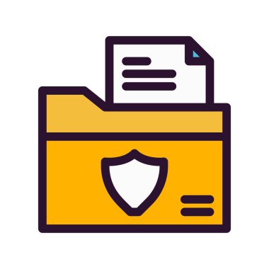 Dizin simgesinin vektör illüstrasyonu 