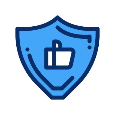 Benzer simgenin vektör illüstrasyonu 