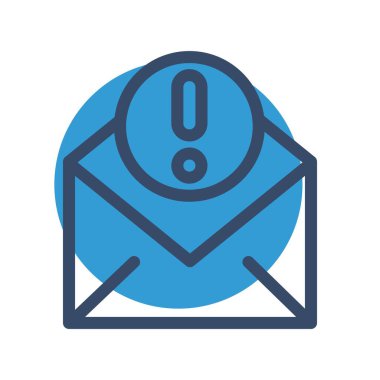 Hakkında olan simgenin vektör illüstrasyonu