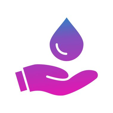 Kan simgesinin vektör illüstrasyonu