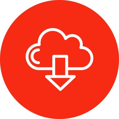 Vektör indirme biçimi simgesi