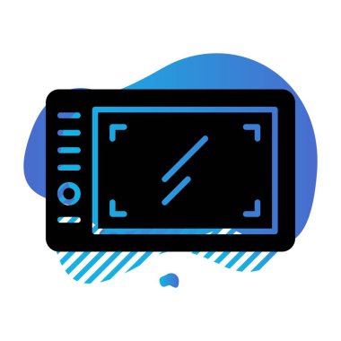 vektör mobil tableti simgesi 