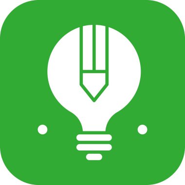 Vektör Ampulü düz biçim simgesi