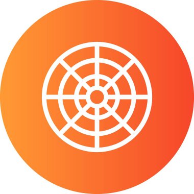 odak simgesinin vektör illüstrasyonu 