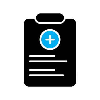 Rapor simgesinin vektör illüstrasyonu 