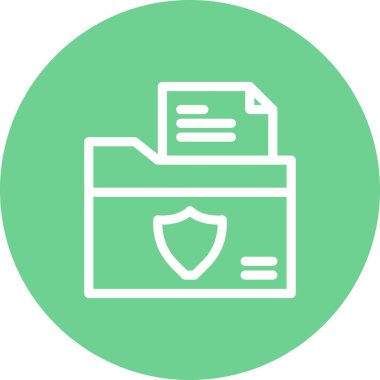 Dizin simgesinin vektör illüstrasyonu 