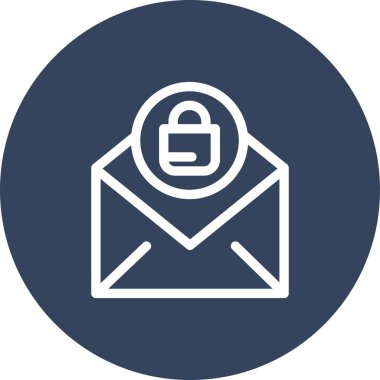 Vektör Kilidi düz biçim simgesi