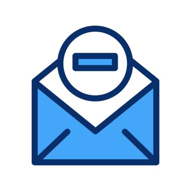 Simgeyi küçültme vektörü illüstrasyonu 